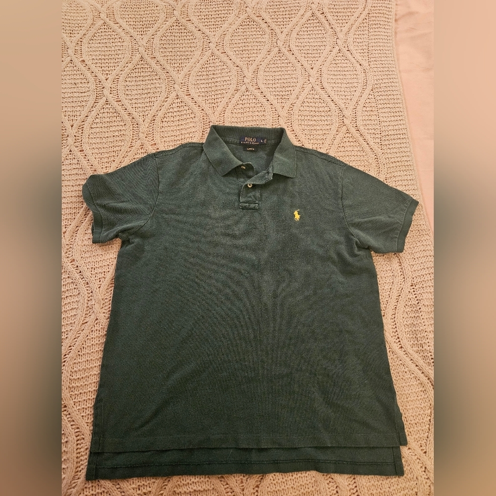 Men’s Hunter Green Polo by Ralph Lauren‎ Small